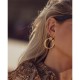 18k Gold Large Round Hoop Earrings 18k Gold Large Round Hoop Earrings
