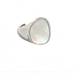 Sterling silver shell open ring  Sterling silver shell open ring