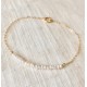 14k gold filled bracelet with pearls 14k gold filled bracelet with pearls