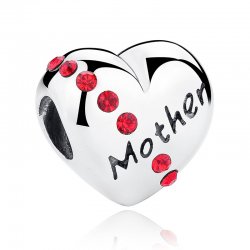 silver "mother" bead  silver "mother" bead