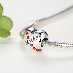 silver "mother" bead  silver "mother" bead