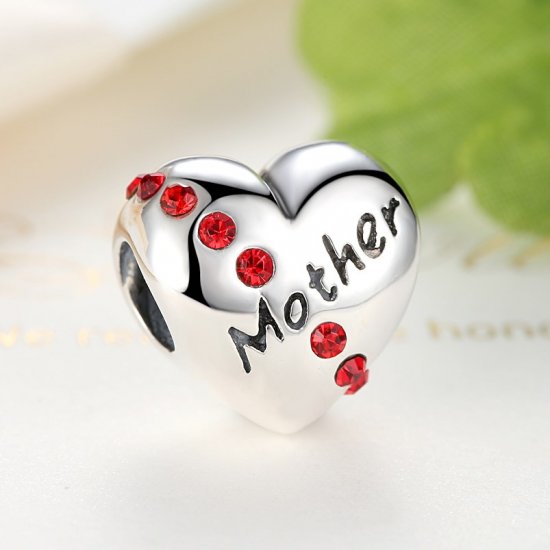 silver "mother" bead 