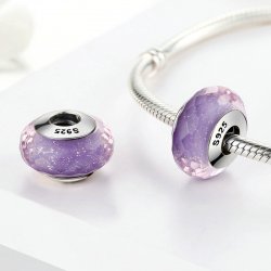 purple glass bead 