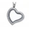 Heart Locket With Diamonds