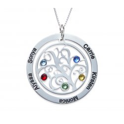 Family Tree Necklace in Sterling silver Family Tree Necklace in Sterling silver