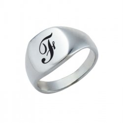 Sterling Silver Rounded Rectangle Ring Sterling Silver Rounded Rectangle Ring