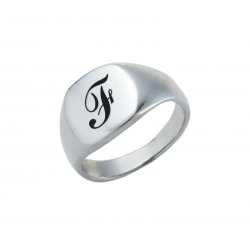 Sterling Silver Rounded Rectangle Ring Sterling Silver Rounded Rectangle Ring